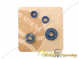 Kit de 4 joints SPI ATHENA pour moto MALAGUTI, MINARELLI.. 50cc de 1989 à 1994