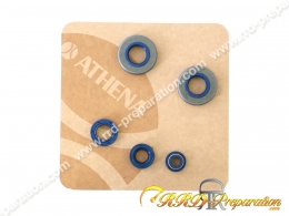 Kit de 5 joints SPI ATHENA pour moto APRILIA, MALAGUTI, MINARELLI.. 50cc de 1985 à 1994