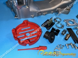 Carters moteur MALOSSI MHR C-ONE pour moteur 50 et 70cc sur scooters PIAGGIO 50 2T refroidissement liquide