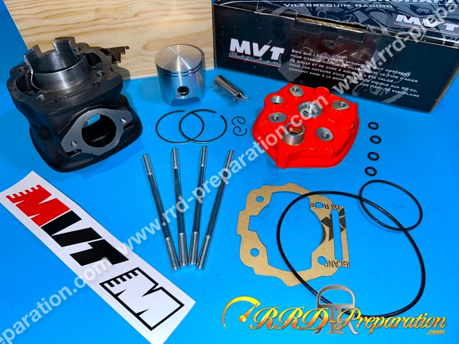 Kit 90cc haut moteur Ø50.2mm MVT fonte spécial course 44.8mm DERBI euro 3 & 4