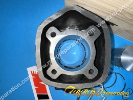 Pack maxi-kit MVT 90cc Ø50,2mm mono segment (vilebrequin course 44,8 avec équilibreur) pour mécaboite moteur DERBI euro 3 & 4