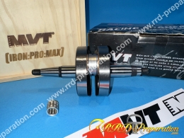 Vilebrequin, embiellage MVT course longue 44.8mm pour mécaboite moteur DERBI euro 3 & 4 (avec équilibreur)