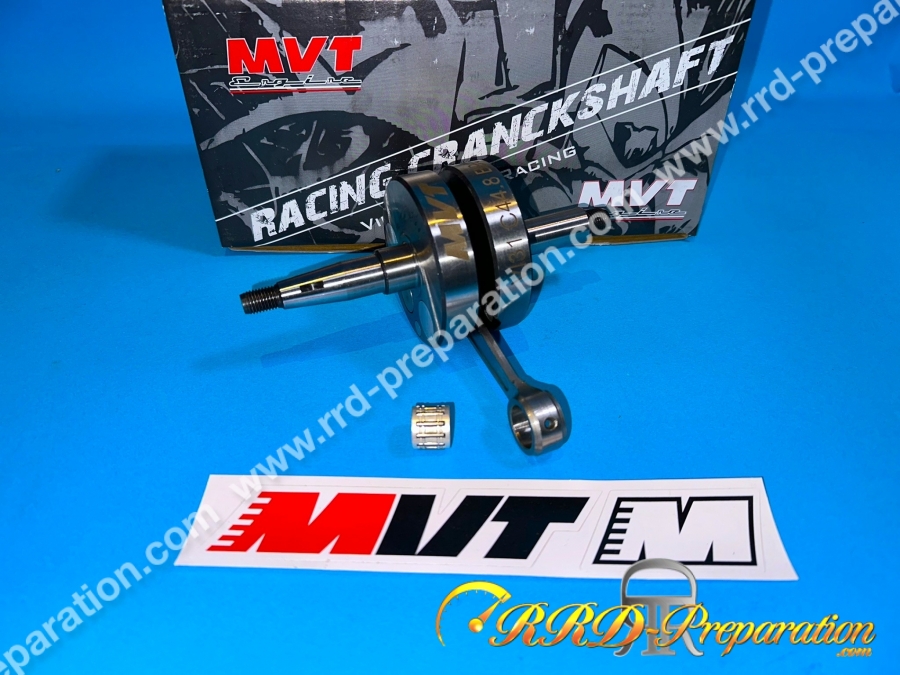 Vilebrequin, embiellage MVT course longue 44.8mm pour mécaboite 50cc moteur minarelli am6