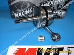Vilebrequin, embiellage MVT course longue 44.8mm pour mécaboite 50cc moteur minarelli am6