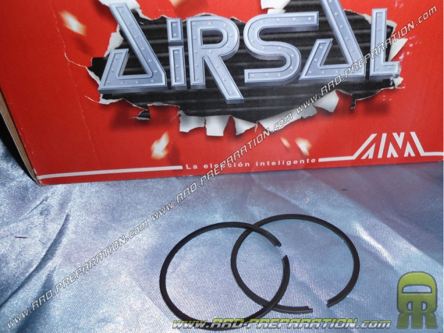 Jeu de 2 segments AIRSAL Ø47mm pour kit 70cc AIRSAL aluminium pour moto SUZUKI 50cc Tsx