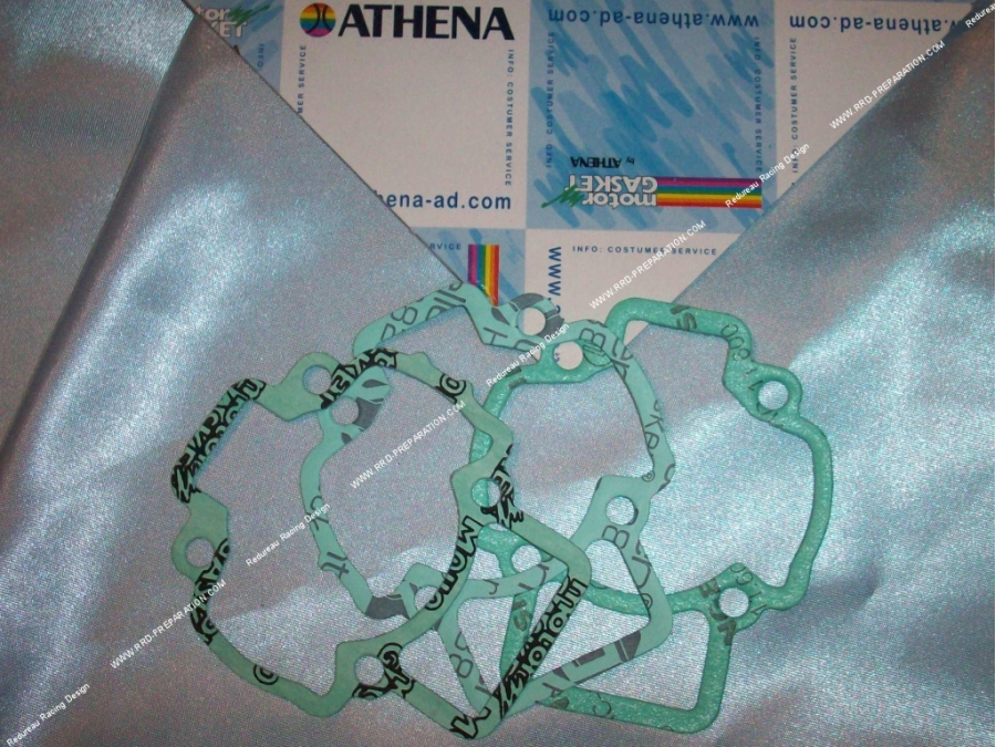 Junta base ATHENA racing para el espesor de cilindro líquido original PIAGGIO de su elección