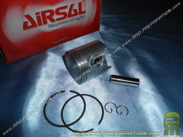 piston bi segment AIRSAL Ø48mm pour kit 70 AIRSAL axe 12mm pour moto SUZUKI 50cc RMX et SMX