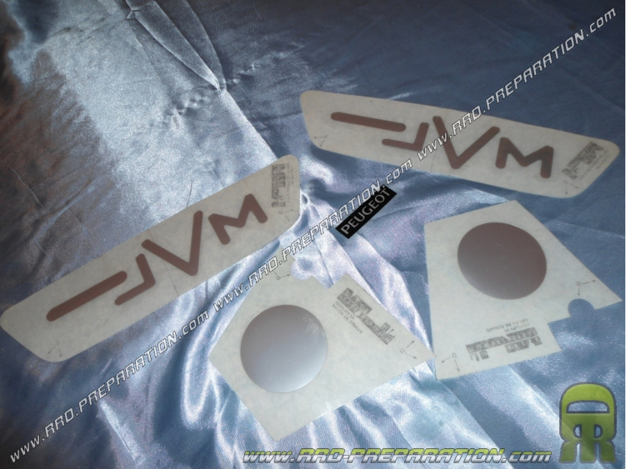 Original PEUGEOT mvl chrome sticker pack in 3D