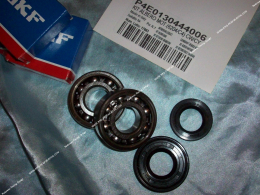 Reinforced crankshaft bearing kit C3 riveted steel cage + spy ATHENA Racing minarelli scooter (booster, bws, nitro, aerox..