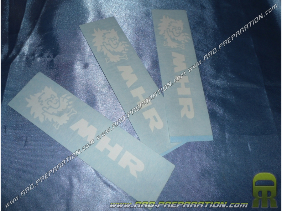 Sticker MHR white 16.6cm