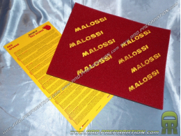 MALOSSI double layer competition air filter foam 40X30cm (to be cut)