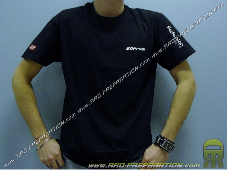 T-shirt DOPPLER noir taille aux choix
