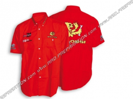 Chemise MALOSSI Paddock rouge (tailles au choix)