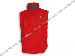 Gilet MALOSSI rouge (taille au choix)