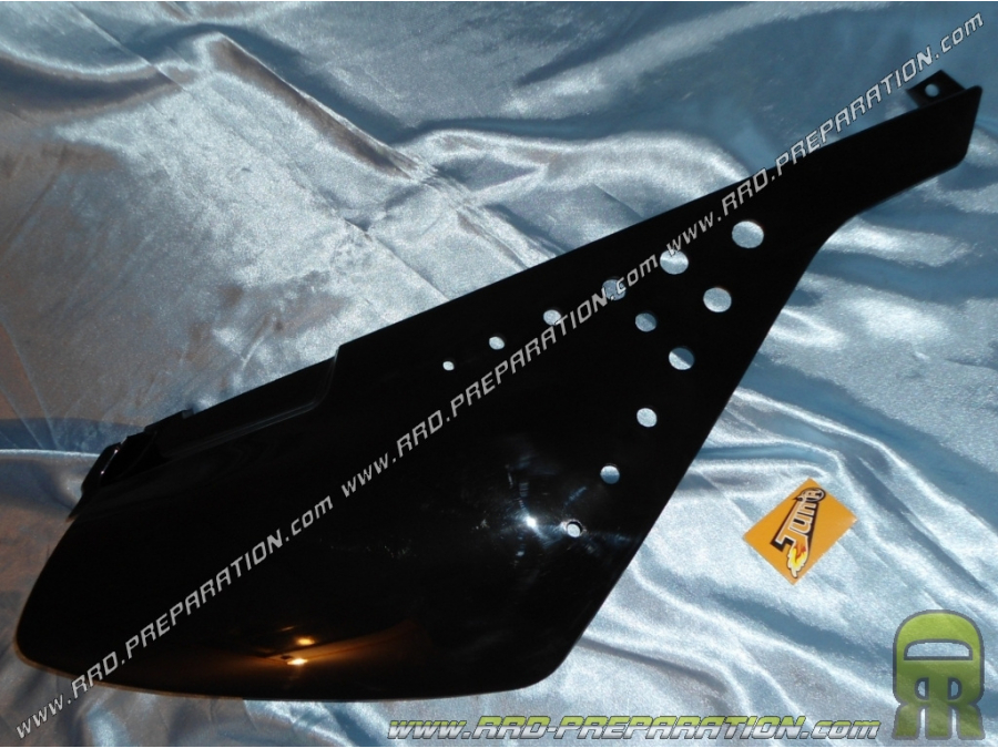Right rear fairing <span translate="no">TUN'R</span> black for mécaboite DERBI , cross, enduro, supermotard after 2003