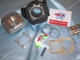 Kit 70cc Ø47mm (axis of 10mm) cast iron DR racing minarelli vertical (booster, bws, ...)