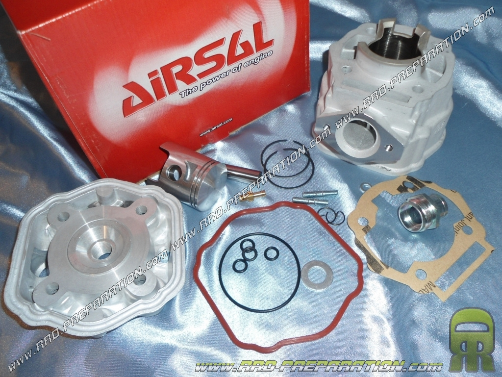 kit 50cc high engine o40mm airsal luxury aluminum bi segments derbi euro 3 www rrd preparation com