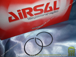 2 segments chromés Ø39.9X1mm pour haut moteur AIRSAL... Sur DERBI euro 1, 2 & 3