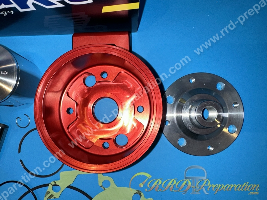 Polea Replay De Aluminio Para MBK 51 - Con Piñón De 11 Dientes, Diámetro 215 Mm