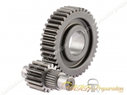 Engrenages de boite de vitesse 15/41 dents MALOSSI pour Vespa GTS 125 Euro 4