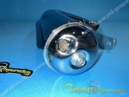 Pot d'échappement chrome type origine CGN pour MBK / motobecane av7, 88, av44...