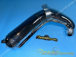 Pot d'échappement chrome type origine CGN pour MBK / motobecane av7, 88, av44...