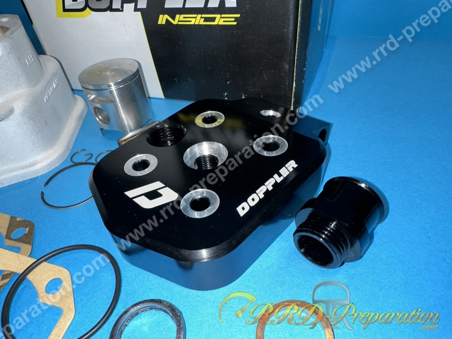 50cc liquid kit with DOPPLER Racing aluminum cylinder head mbk 51 ...