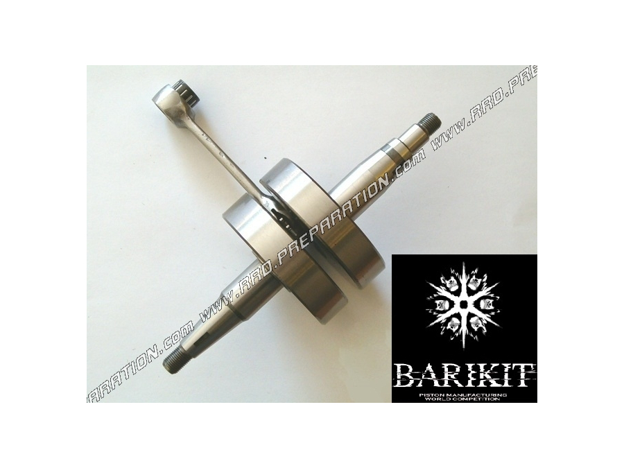 Crankshaft, connecting rod assembly BARIKIT COMPETITION long stroke 43mm for mécaboite engine DERBI euro 1 & 2 except GPR