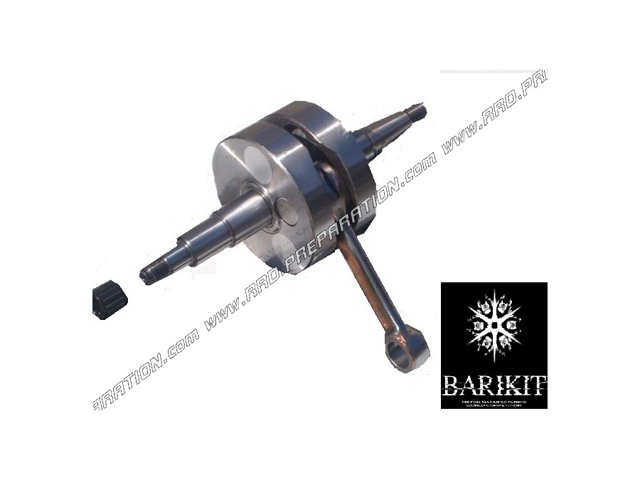 Crankshaft, connecting rod assembly BARIKIT COMPETITION long stroke 42mm for 50cc motorcycle DERBI GPR euro 1 & 2 with balancer