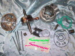 Maxi kit SIMONINI 90cc Ø50mm aluminio (con cigüeñal carrera 46mm) para minarelli am6