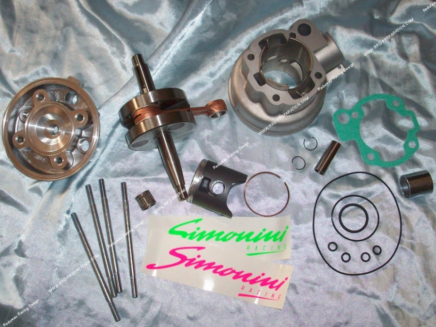 Maxi kit SIMONINI 90cc Ø50mm aluminio (con cigüeñal carrera 46mm) para minarelli am6