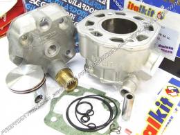 Kit 75cc high engine Ø48mm ITALKIT Racing bi-segment aluminum DERBI euro 1 & 2