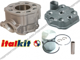 Kit 75cc haut moteur Ø48mm ITALKIT Sport bi-segment aluminium DERBI euro 1 & 2