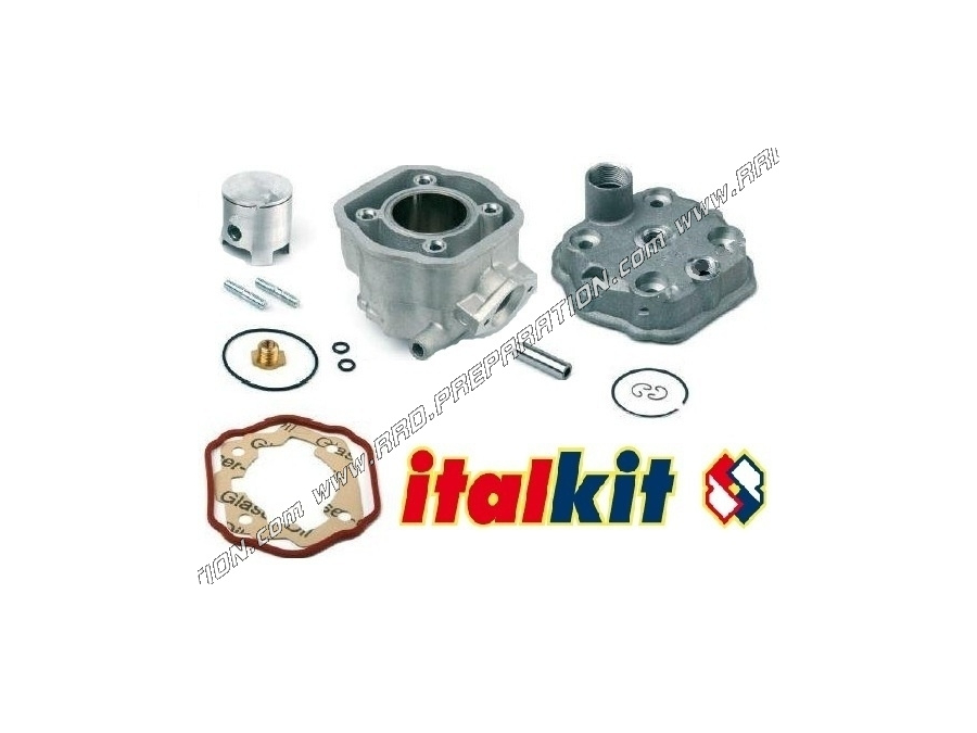 Kit 50cc alto motor Ø39.86mm ITALKIT Sport monosegmento aluminio DERBI euro 1 y 2