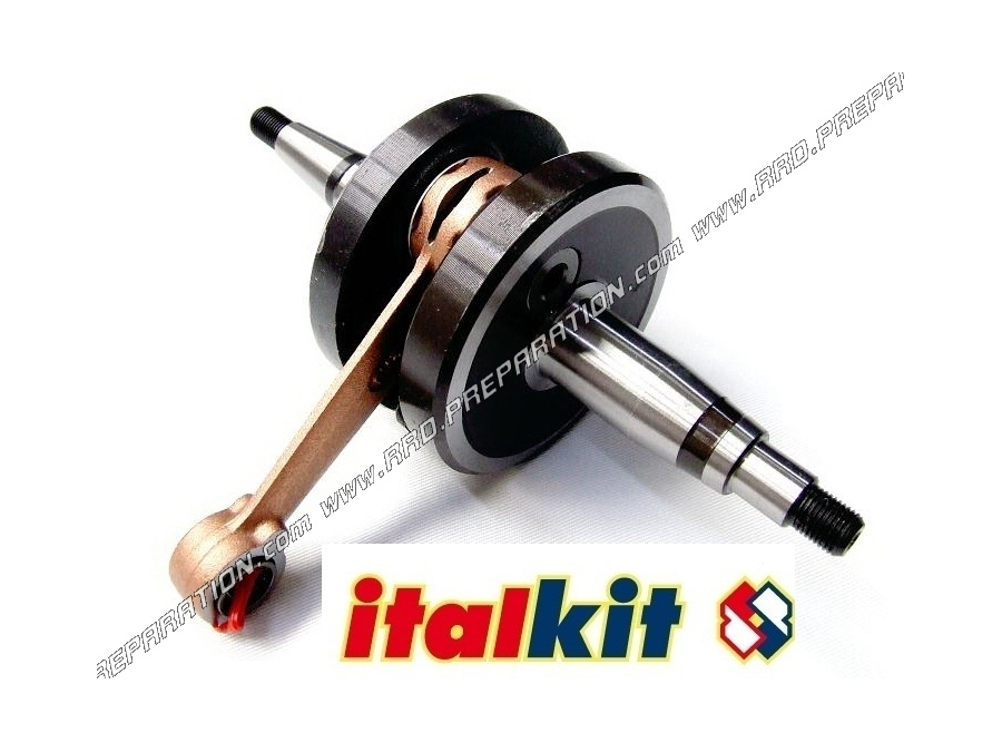 Crankshaft, connecting rod assembly ITALKIT Sport race 40mm for mécaboite engine DERBI euro 1 & 2