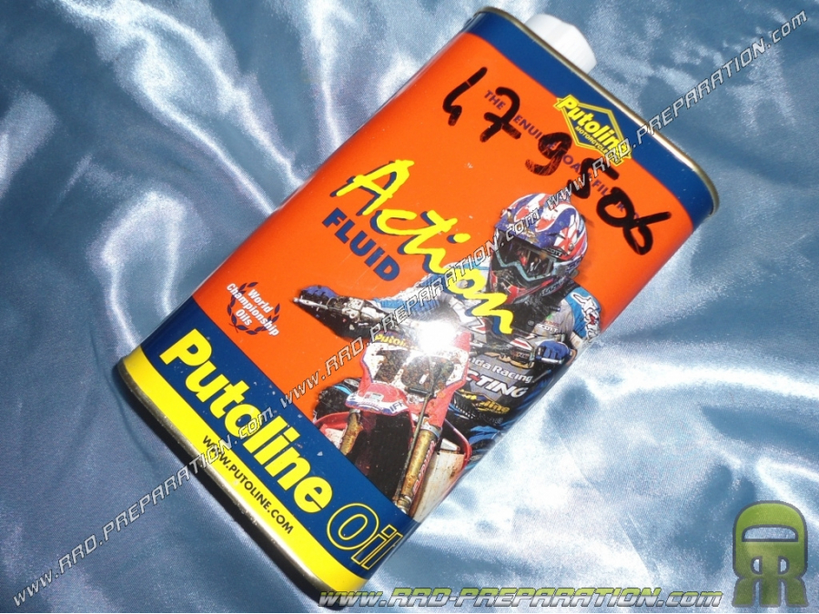 Huile de filtre à air, cornet PUTOLINE ACTION FLUID 1L