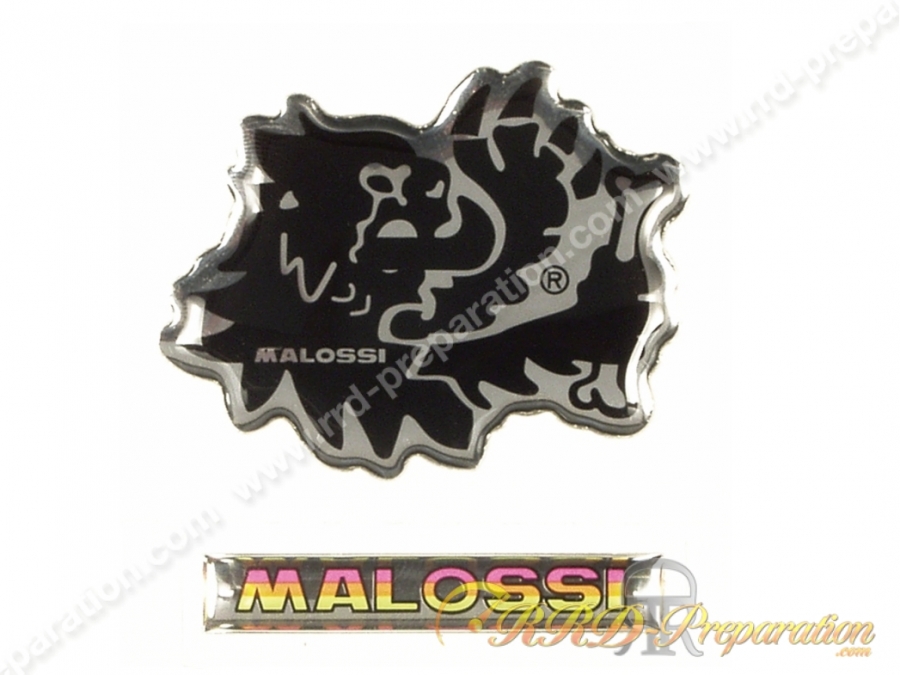 Kit d'autocollants logo MALOSSI 3D Kit d'autocollants logo MALOSSI 3D