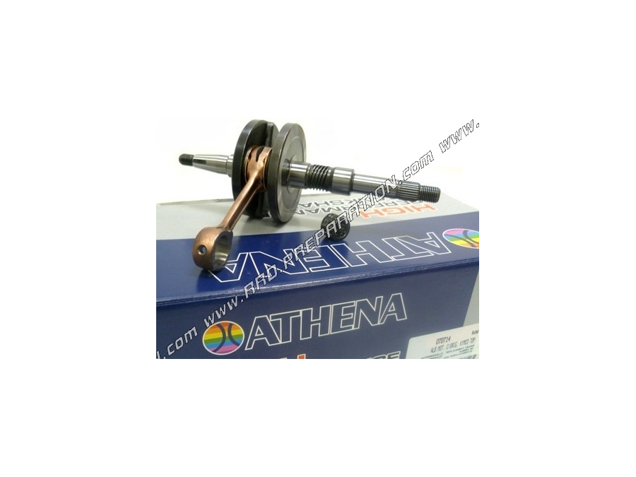 Crankshaft, vilo, connecting rod assembly reinforced ATHENA Racing center Ø12mm for HONDA, KYMCO…