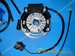 Allumage POLINI PVL (avance variable) rotor interne sans éclairage pour mécaboite moteur minarelli am6, DERBI euro 1, 2 et 3