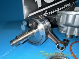 Maxi kit TOP PERFORMANCES 85cc Fonte, course 44mm + Ø49,5mm (avec vilebrequin) pour mécaboite 50 moteur minarelli am6