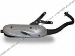 Pot d'échappement LEOVINCE SITO PLUS pour scooter KYMCO AGILITY R12 50cc 4 temps 2007 a 2011