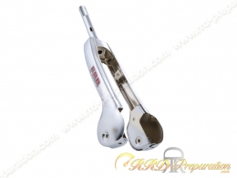 Fourche EBR RACING chromée sans amortissement pour PIAGGIO CIAO