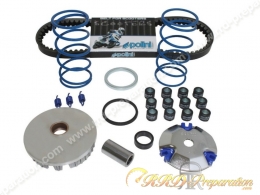 Pack variation POLINI HI Speed (variateur, joue, courroie, ressort …) MINARELLI scooter (nitro, booster, ovetto...)