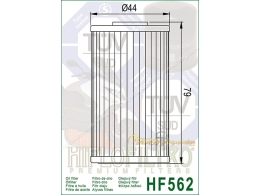 Filtre à huile HIFLO FILTRO HF562 pour maxiscooter, moto KYMCO DINK, VENOX, YAGER ...