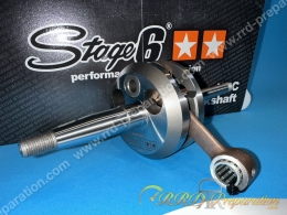 Vilebrequin STAGE 6 RACING renforcé (vilo / embiellage) Peugeot 103 SP, MV, MVL, VOGUE cône électronique