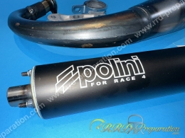 Pot d'échappement POLINI FOR RACE 4 pour MINARELLI Vertical (booster, bw's)