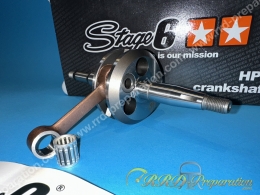 Vilebrequin STAGE 6 RACING renforcé (vilo / embiellage) Peugeot 103 SPX, MVX