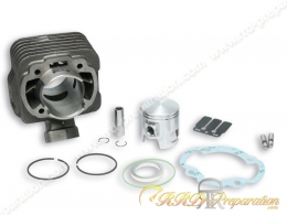 Cylindre / piston sans culasse MALOSSI fonte 70 Ø47mm pour scooter PEUGEOT air avant 2007 (buxy, tkr, speedfight...)