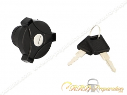 Bouchon d’essence à clé antivol CGN pour réservoir MBK 51 et autres modèles Ø30mm