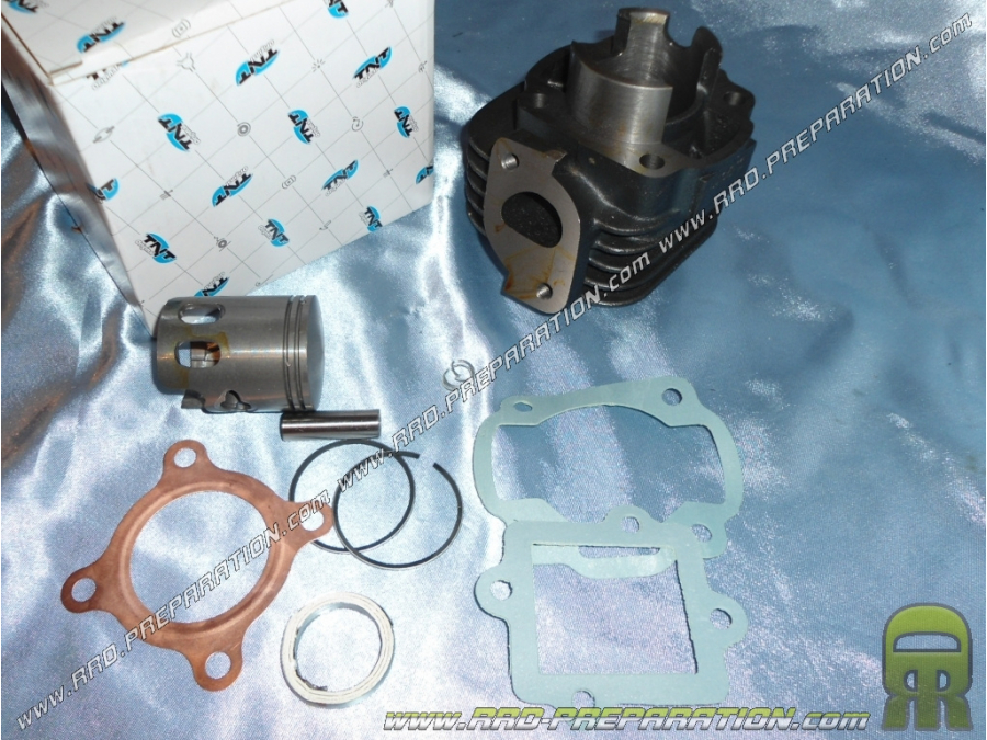 Kit without cylinder head 50cc Original Ø40mm TNT cast iron (axis of 10mm) minarelli horizontal air (ovetto, neos,…)